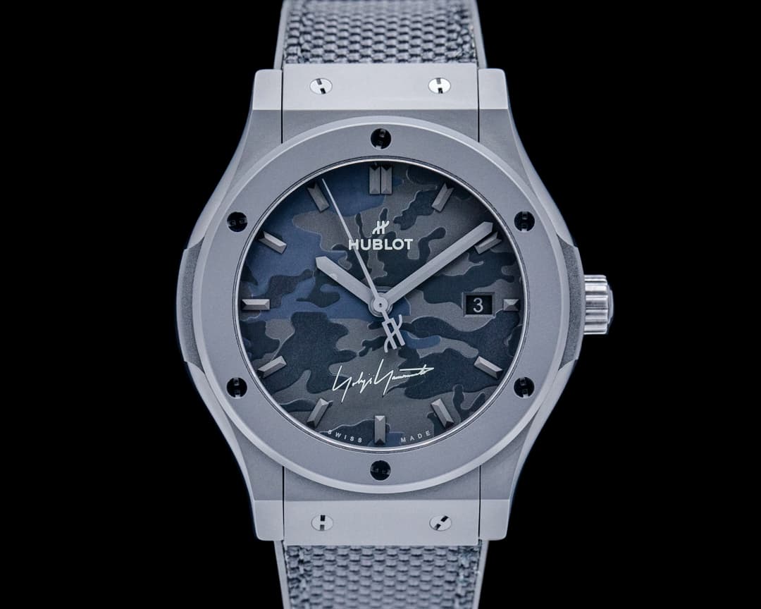 Hublot Classic Fusion Yohji Yamamoto Ceramic Black Camo Dial LIMITED