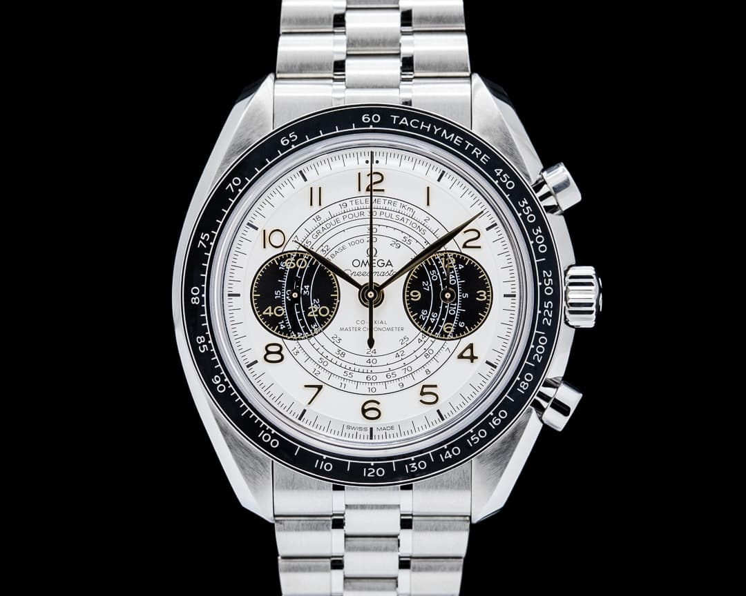 Omega Speedmaster Chronoscope Paris 2024 SS Silver Dial