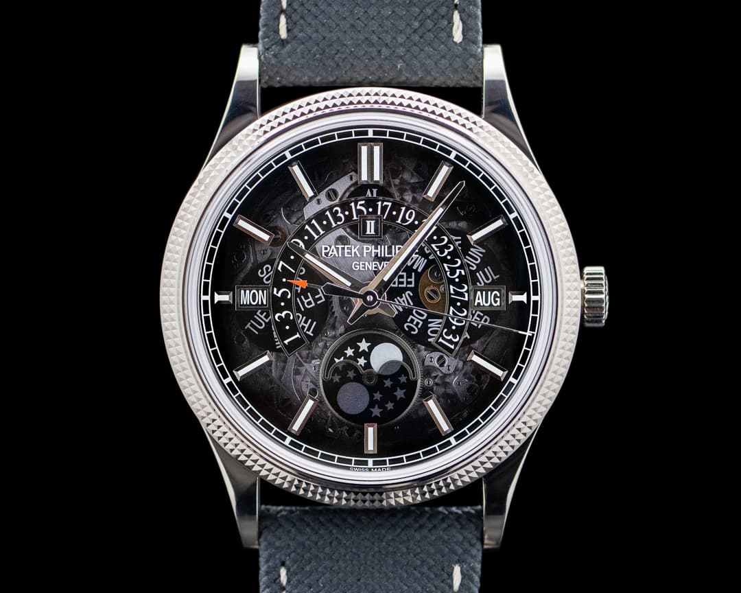 Patek Philippe 6159G Retrograde Perpetual Calendar 18K White Gold Black Dial 2025