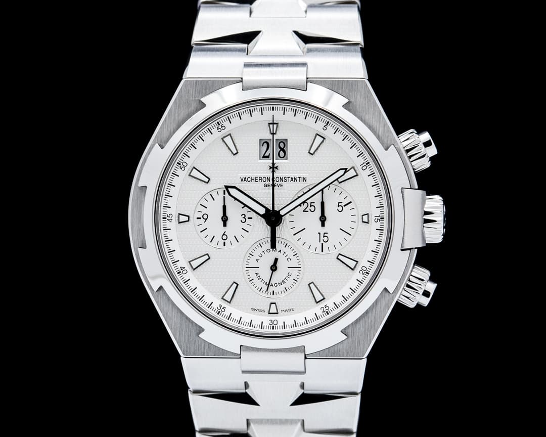 Vacheron Constantin 49150 Overseas Chronograph SS Silver Dial