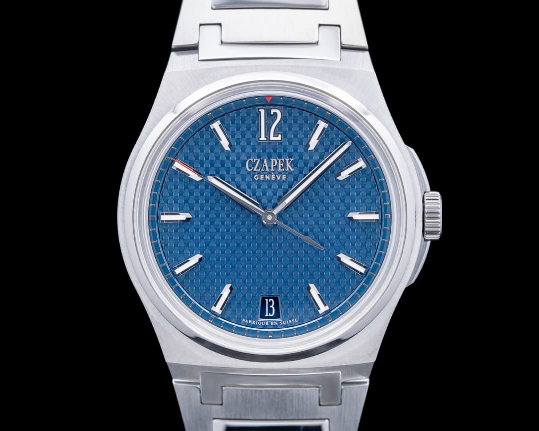 Czapek & Cie Antarctique Passage de Drake SS Deep Blue Dial