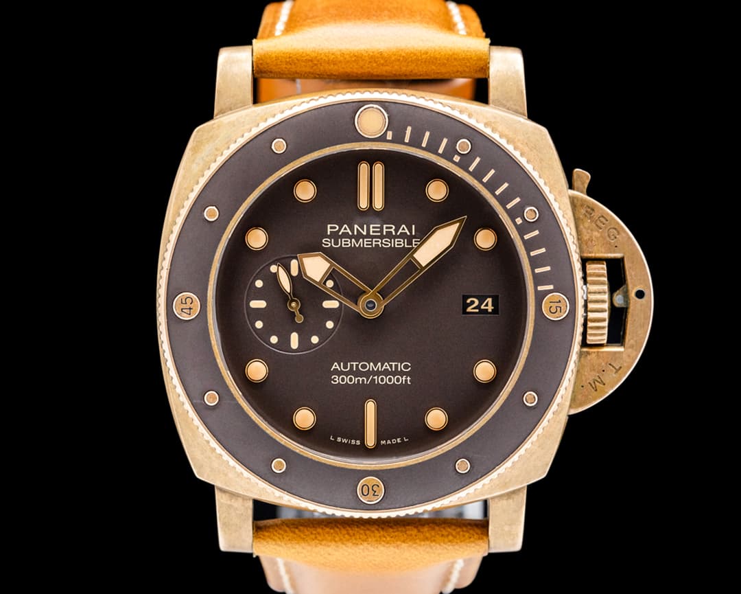 Panerai PAM00968 Submersible Bronzo Brown Dial