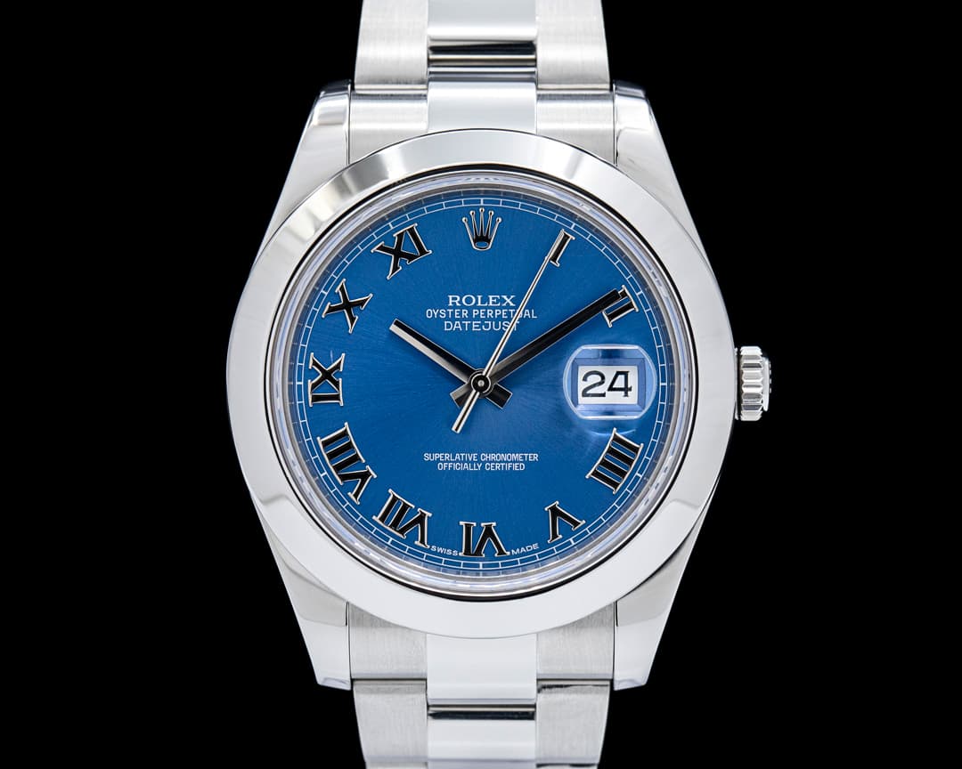 Rolex 116300 Datejust II SS Blue Roman Dial