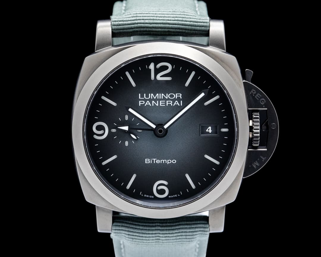 Panerai PAM01467 Luminor BiTempo Titanium DLC New York LIMITED