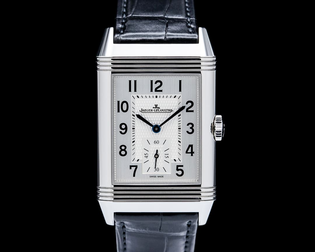 Jaeger-LeCoultre Q3848420 Reverso Classic Large Duoface Small Seconds SS Silver Dial