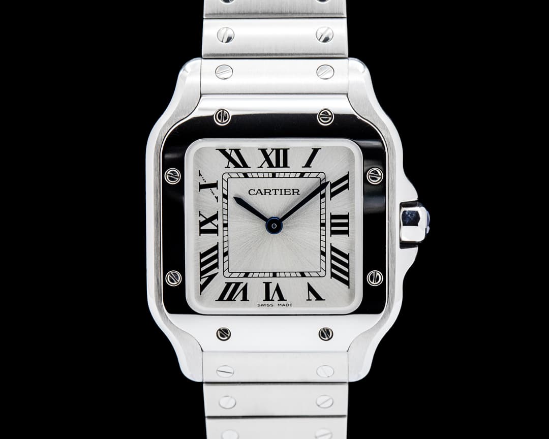 Cartier WSSA0082 Santos de Cartier Small Model SS Silver Dial 2026