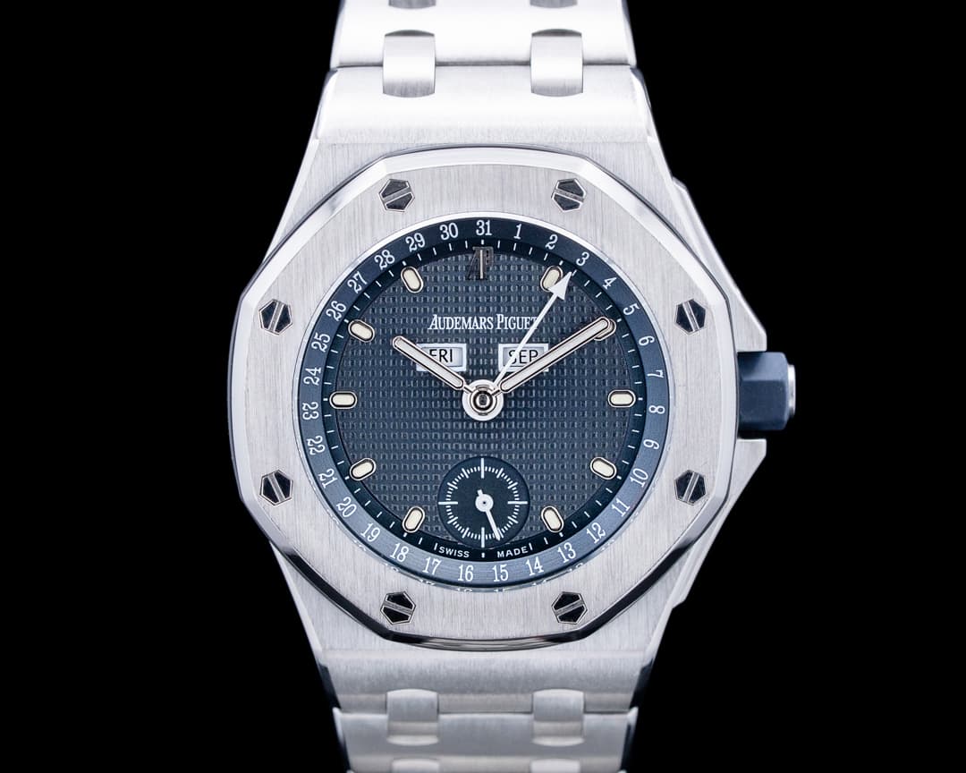 Audemars Piguet 25807ST Royal Oak Offshore Triple Date SS Black Dial