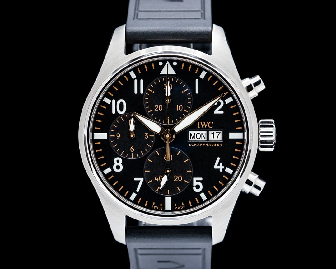 IWC IW388116 Pilot's Watch "APXGP" Chronograph SS Black Dial 2026