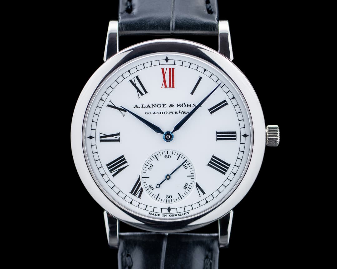 A. Lange & Söhne 302.025 Langematik Anniversary Jubilee Platinum White Dial LIMITED