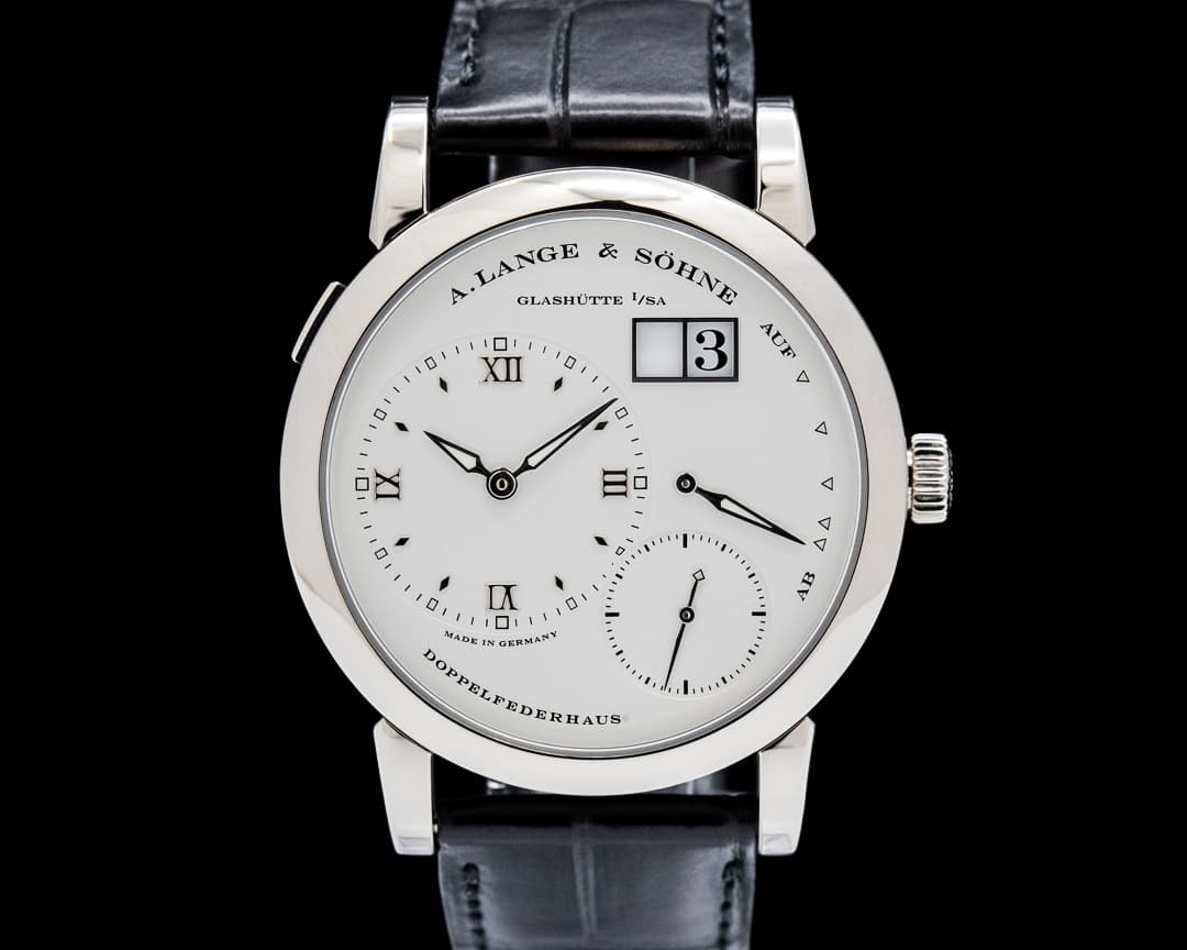 A. Lange & Söhne 101.039 Lange 1 18K White Gold Silver Dial
