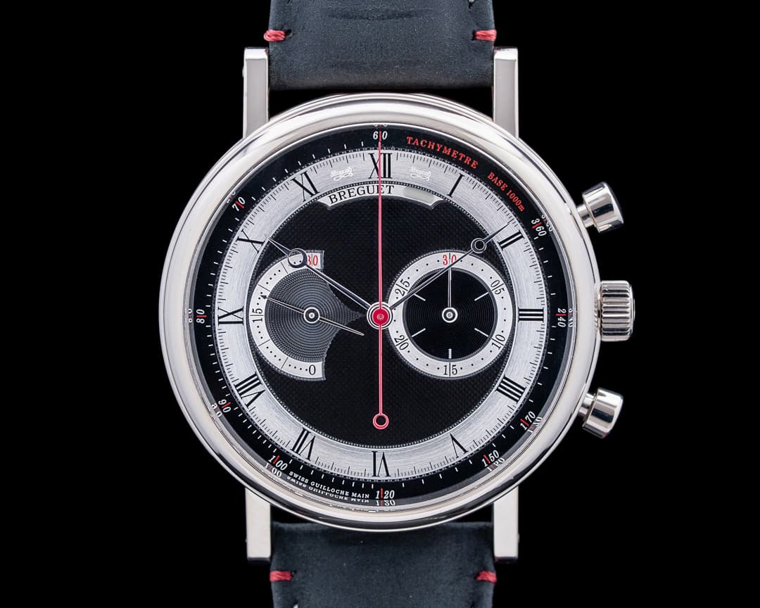 Breguet 5287BB Classique 18K White Gold Black Dial