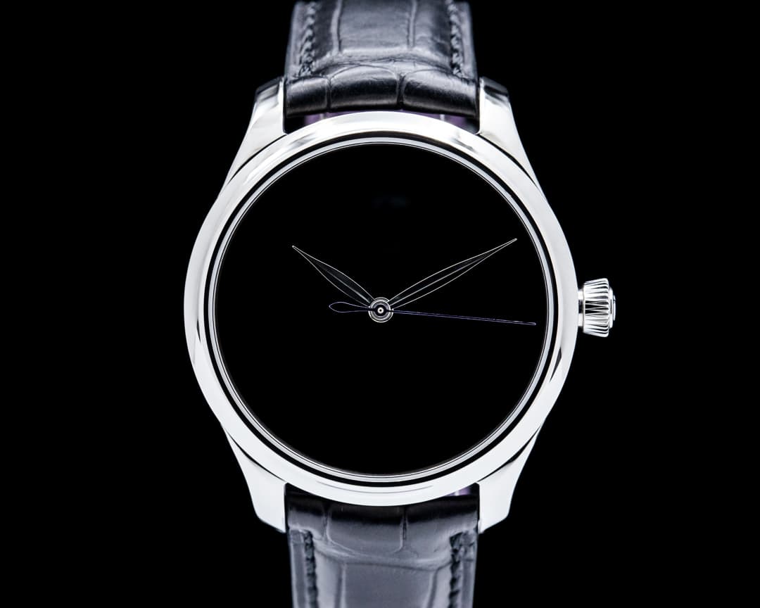 H. Moser & Cie. Endeavour Centre Seconds Concept SS Vanta Black Dial 2025