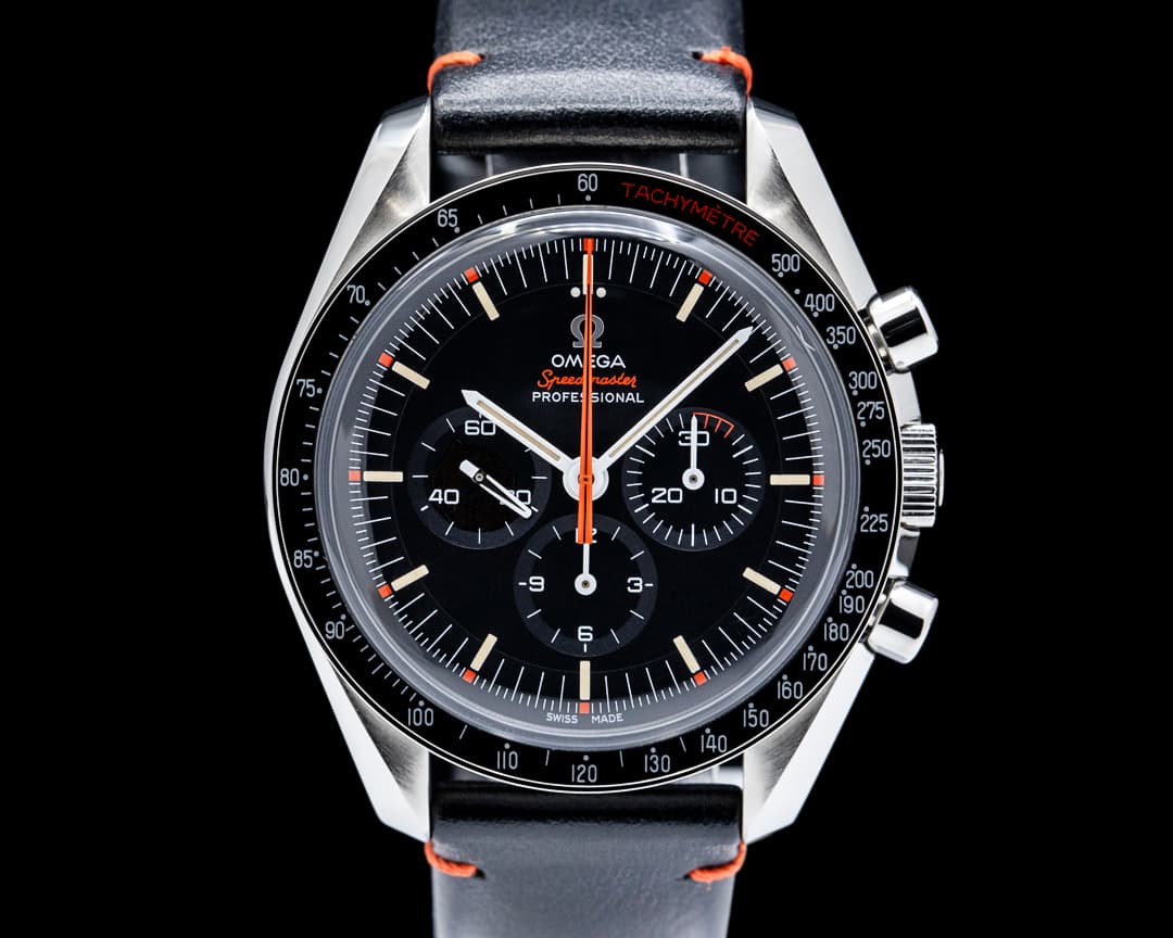 Omega Speedmaster "Speedy Tuesday 2 Ultraman" SS Black Dial LIMITED