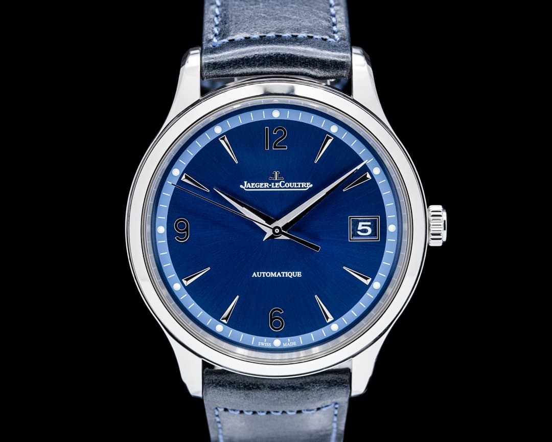 Jaeger-LeCoultre Q4018480 Master Control Date SS Blue Dial LIMITED