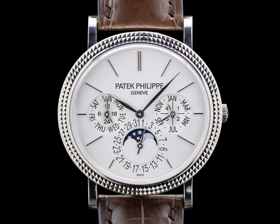 Patek Philippe 5139G-001 Perpetual Calendar 18K White Gold Silver Dial
