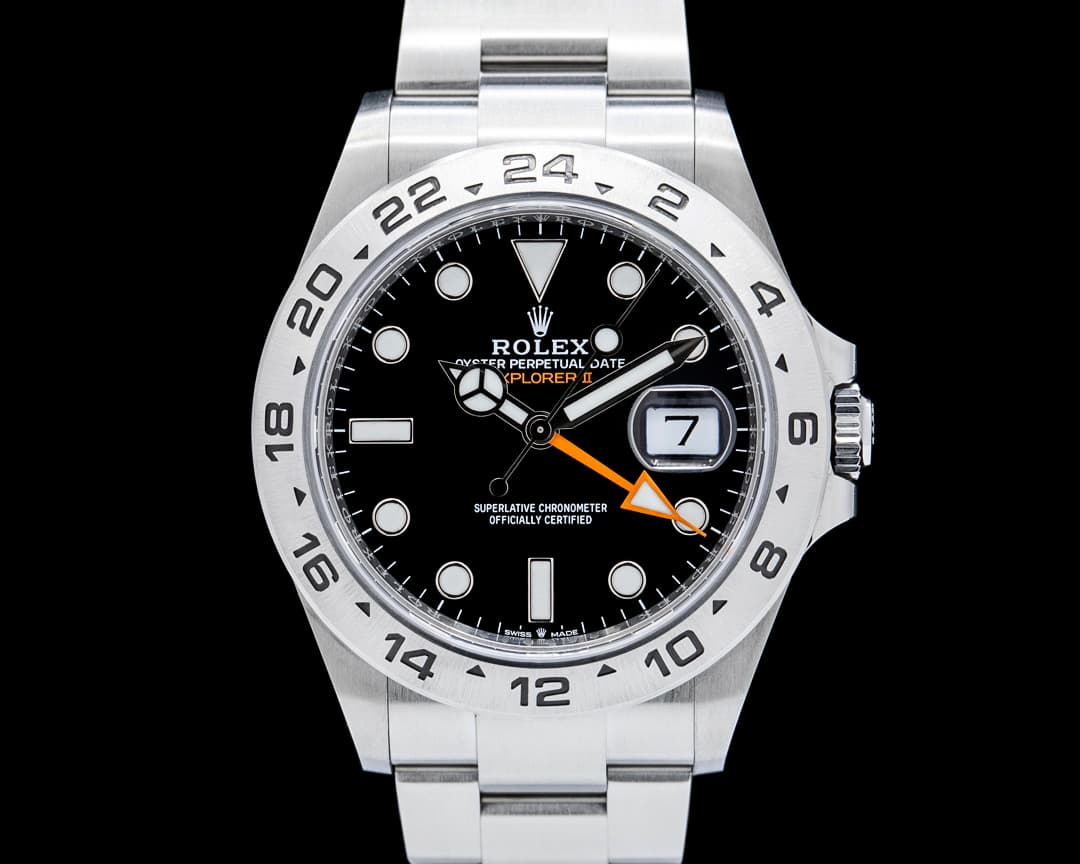 Rolex 226570 Explorer II SS Black Dial
