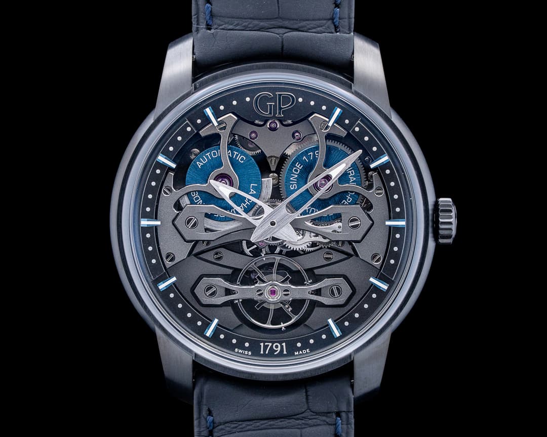 Girard-Perregaux Neo Bridges Earth to Sky Edition Titanium Skeleton Dial