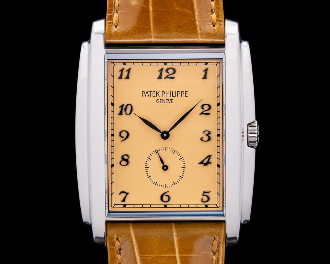 Patek Philippe 5124G Gondolo 18K White Gold Salmon Dial