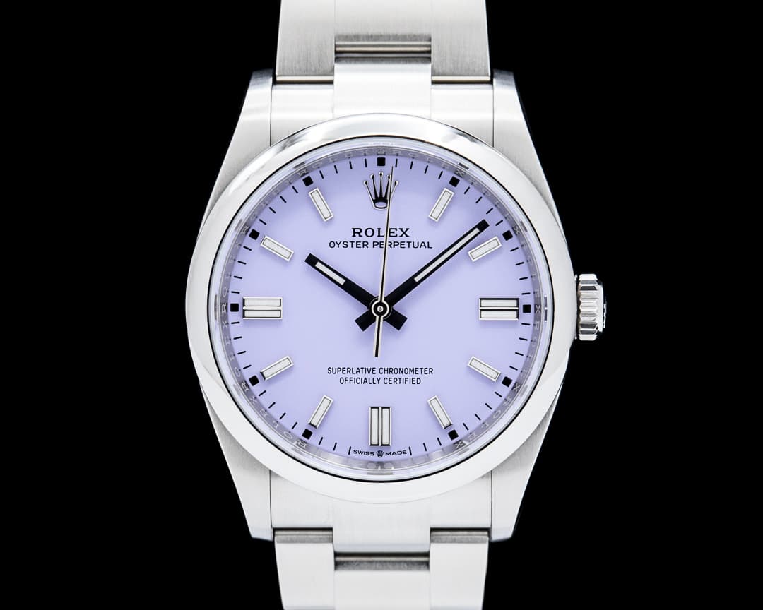 Rolex 126000 Oyster Perpetual 36 SS Lavender Dial 2026