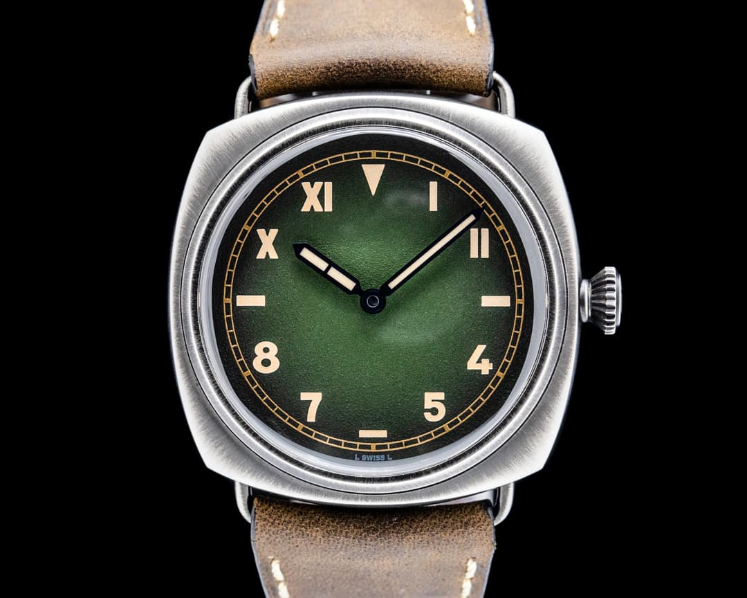 Panerai PAM01349 Radiomir California 8 Giorni Brunito SS Green Dial