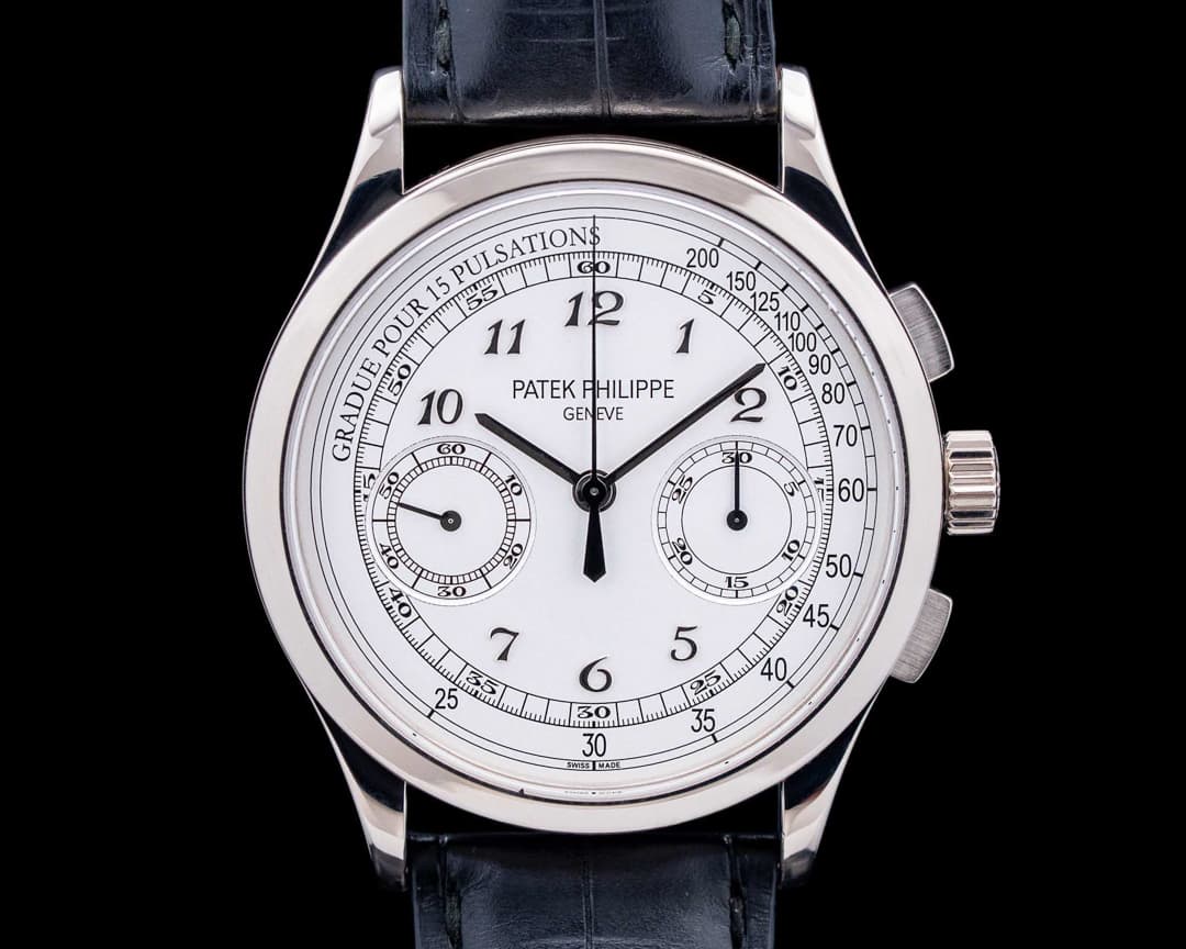 Patek Philippe 5170G Chronograph 18K White Gold Silver Dial