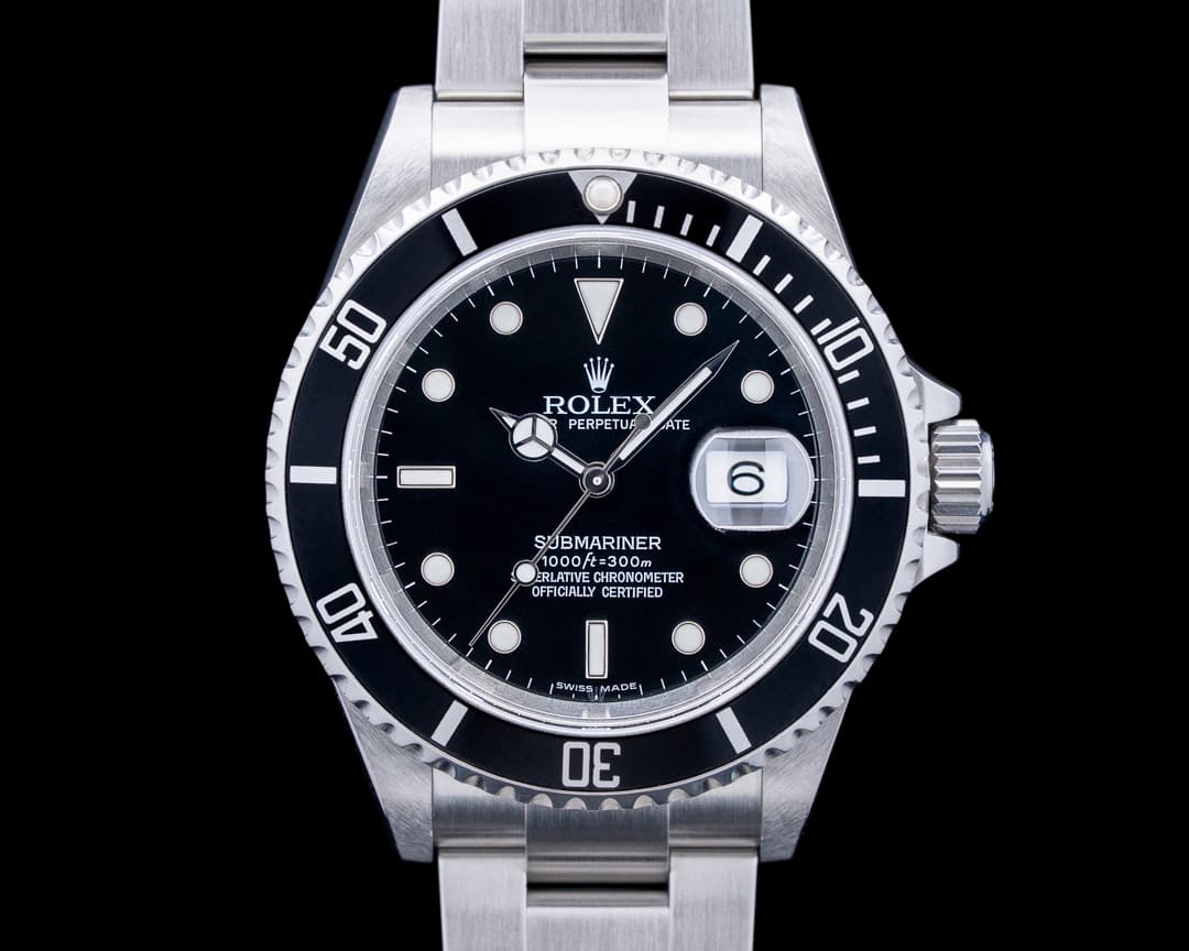 Rolex 16610 Submariner SS Black Dial Circa. 2007