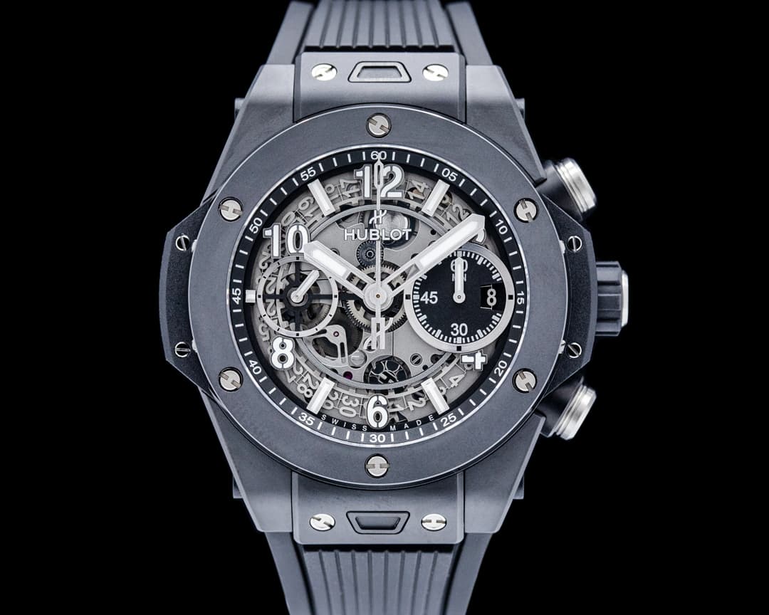 Hublot Big Bang Unico Black Magic Ceramic Skeleton Dial