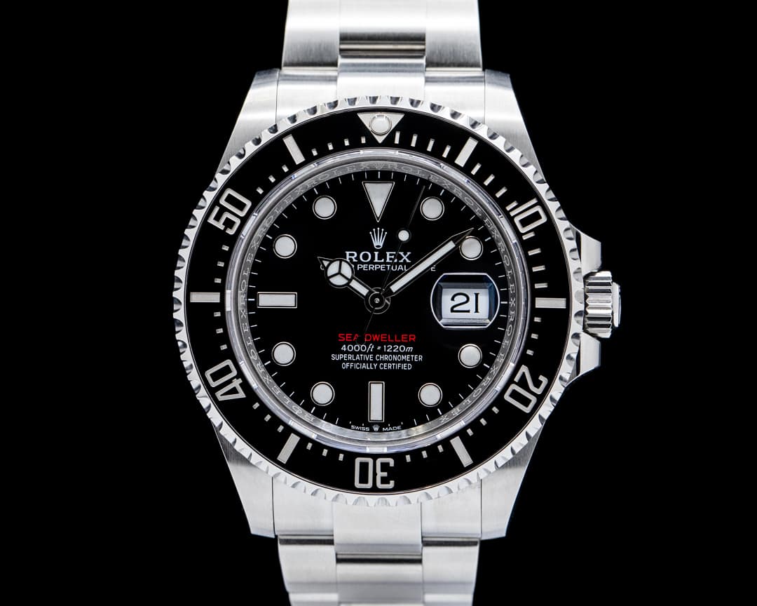 Rolex 126600 Sea-Dweller Deep Sea SS Black Dial 2025