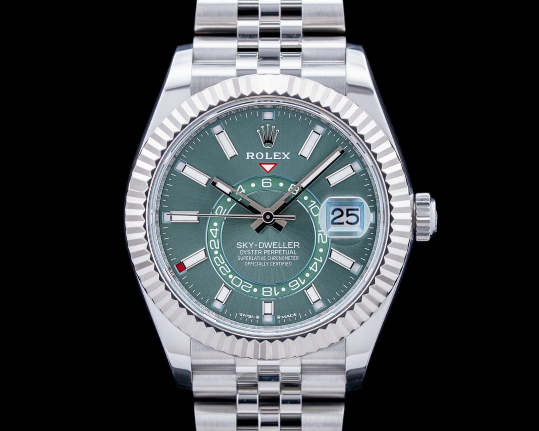 Rolex 336934 Sky-Dweller Jubilee SS Green Dial 2026