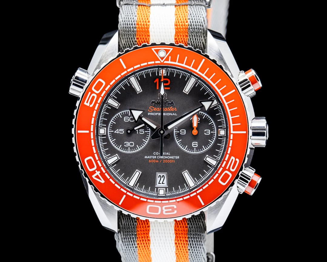 Omega Seamaster Planet Ocean 600M Chronograph SS Gray Dial