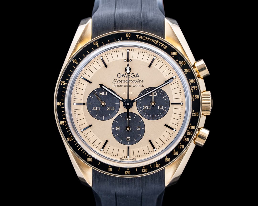 Omega Speedmaster Moonwatch Professional 18K Moonshine Gold