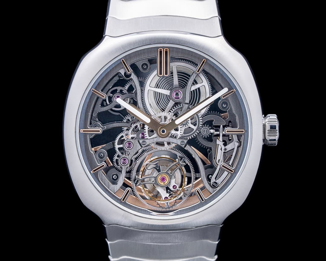 H. Moser & Cie. 6814-1200 Streamliner Tourbillon Skeleton SS Skeleton Dial 2025