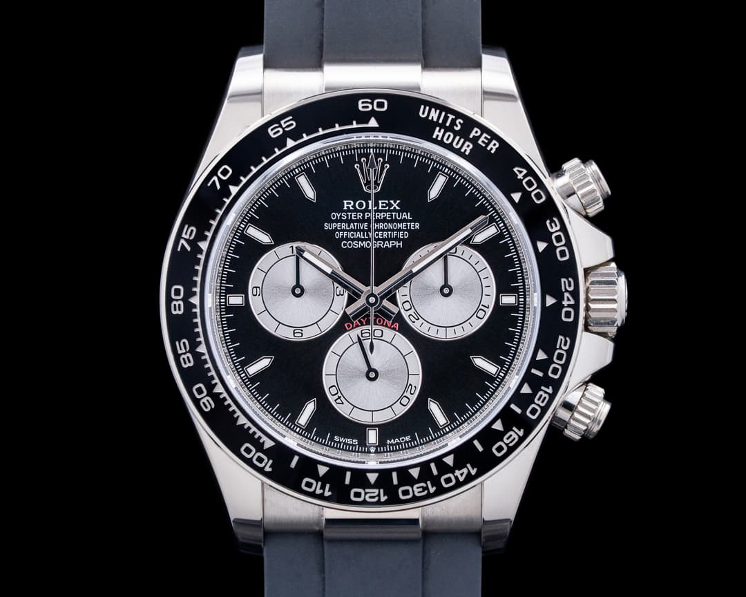 Rolex 126519LN Daytona Ceramic 18K White Gold Black Dial