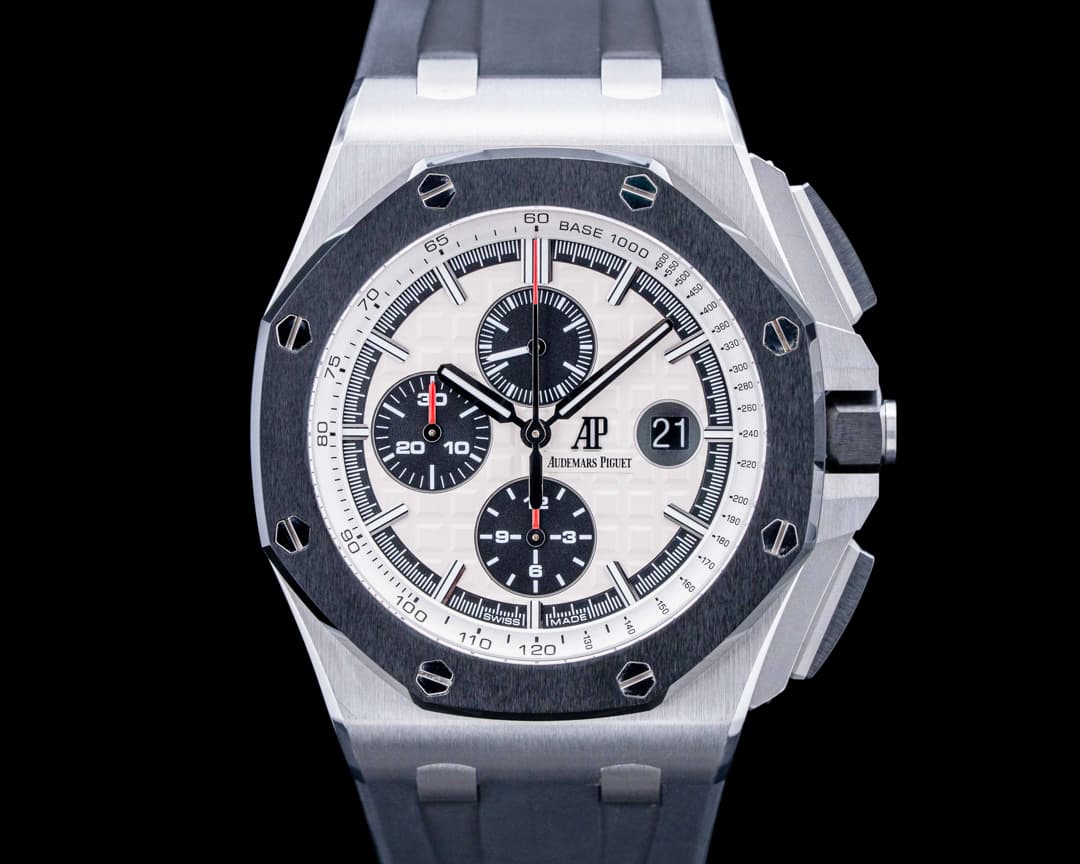 Audemars Piguet 26400SO Royal Oak Offshore Chronograph 44 SS Silver Dial