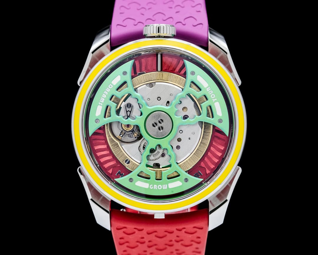 MB&F M.A.D. 1S Yinka Ilori "Grow Your Dreams" SS Red Dial UNWORN