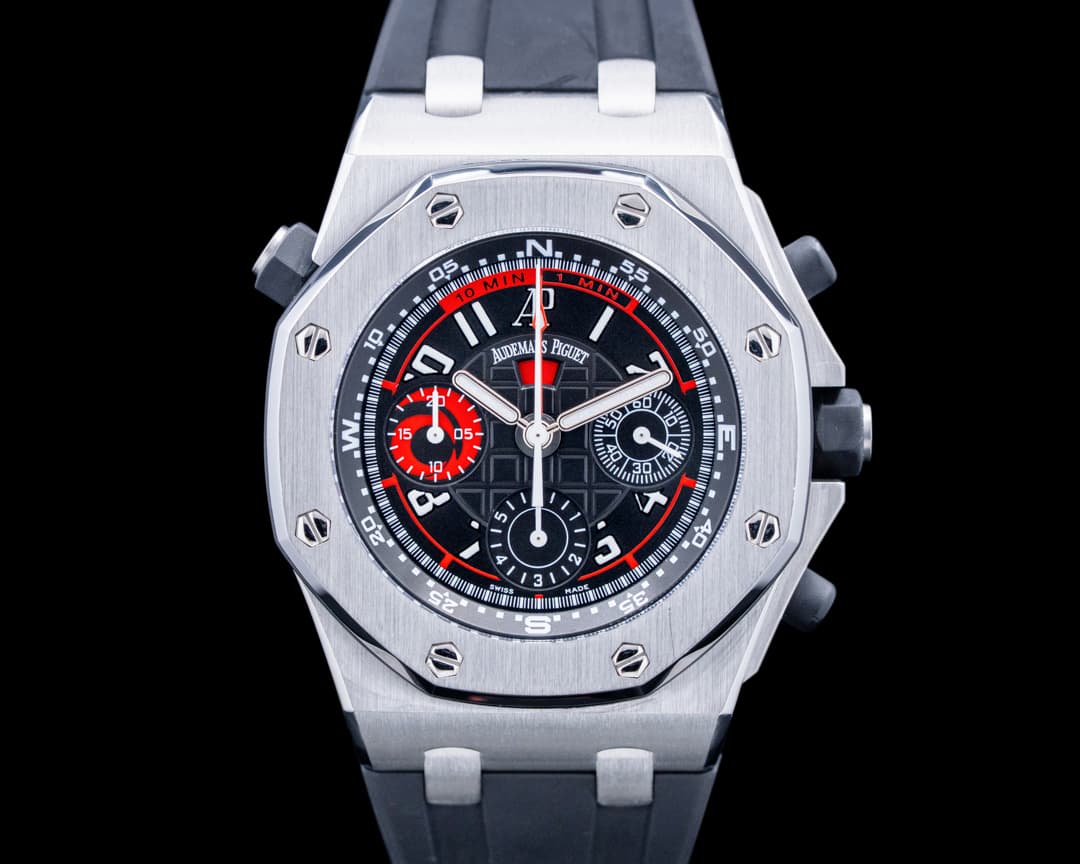 Audemars Piguet 26040ST Royal Oak Offshore Alinghi Polaris SS Black Dial LIMITED