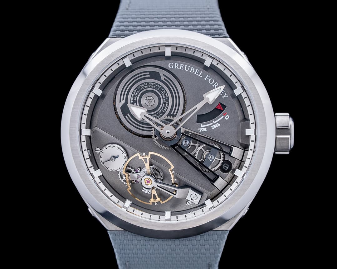 Greubel Forsey GF09XV Balancier Convexe S2 Titanium Gray Dial LIMITED