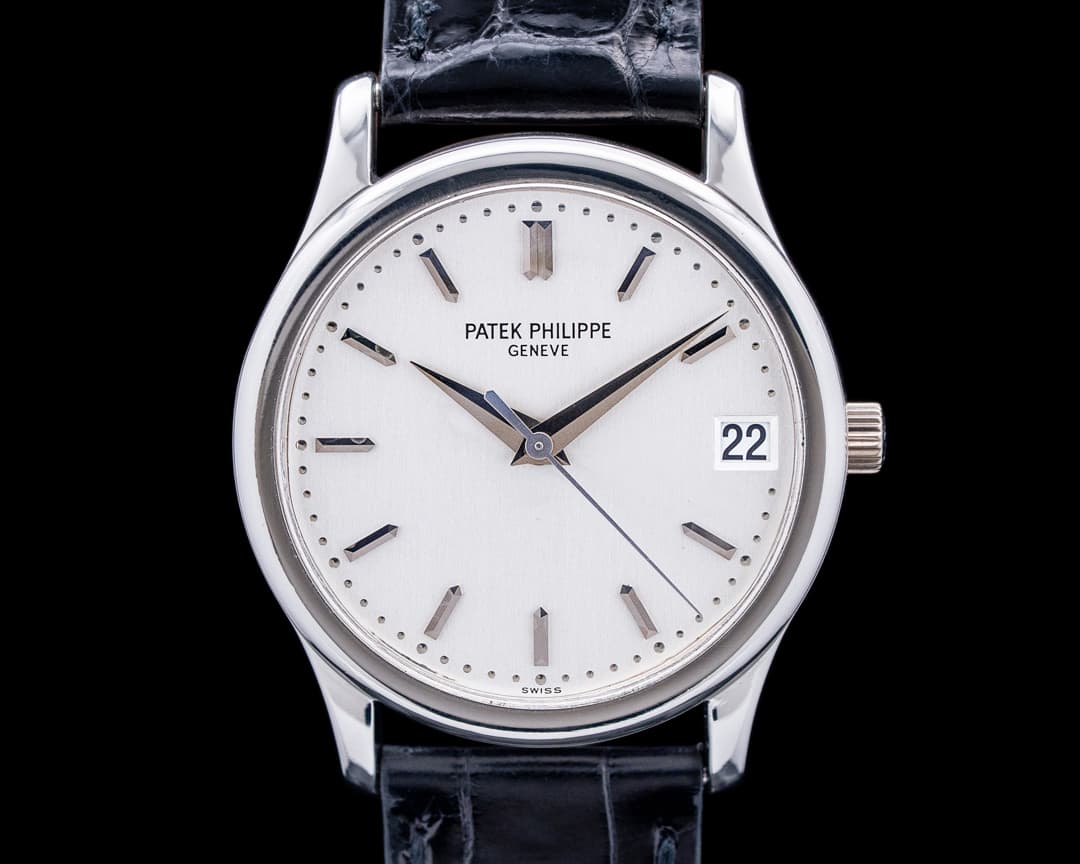 Patek Philippe 3998P Calatrava Platinum Silver Dial