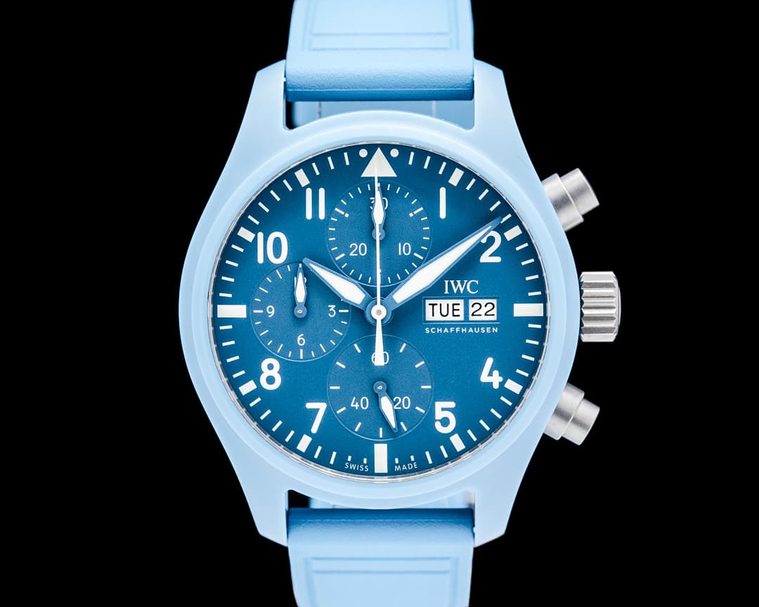 IWC Pilot's Watch Chronograph 41 TOP GUN Ceramic Blue Dial 2026 LIMITED