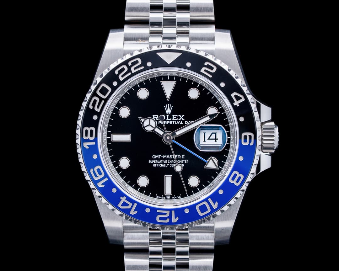 Rolex 126710BLNR GMT-Master II Jubilee "Batgirl" SS Black Dial 2025