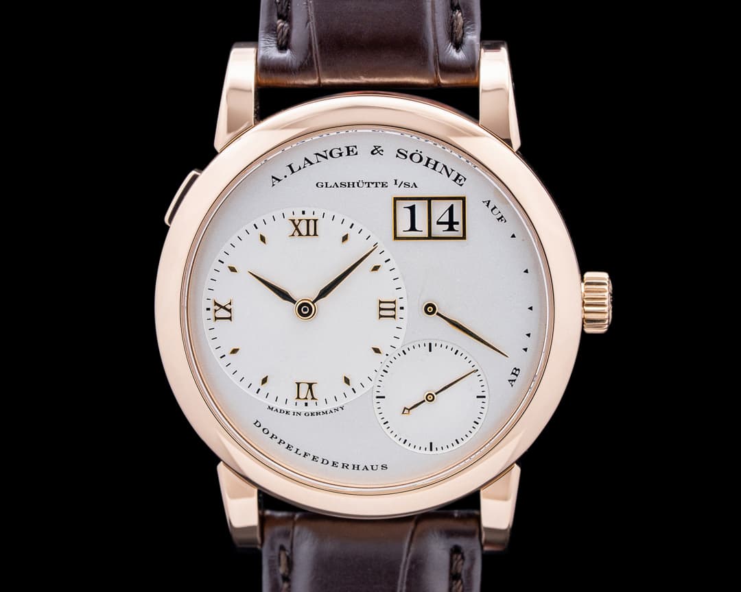 A. Lange & Söhne 101.032 Lange 1 18K Rose Gold Silver Dial