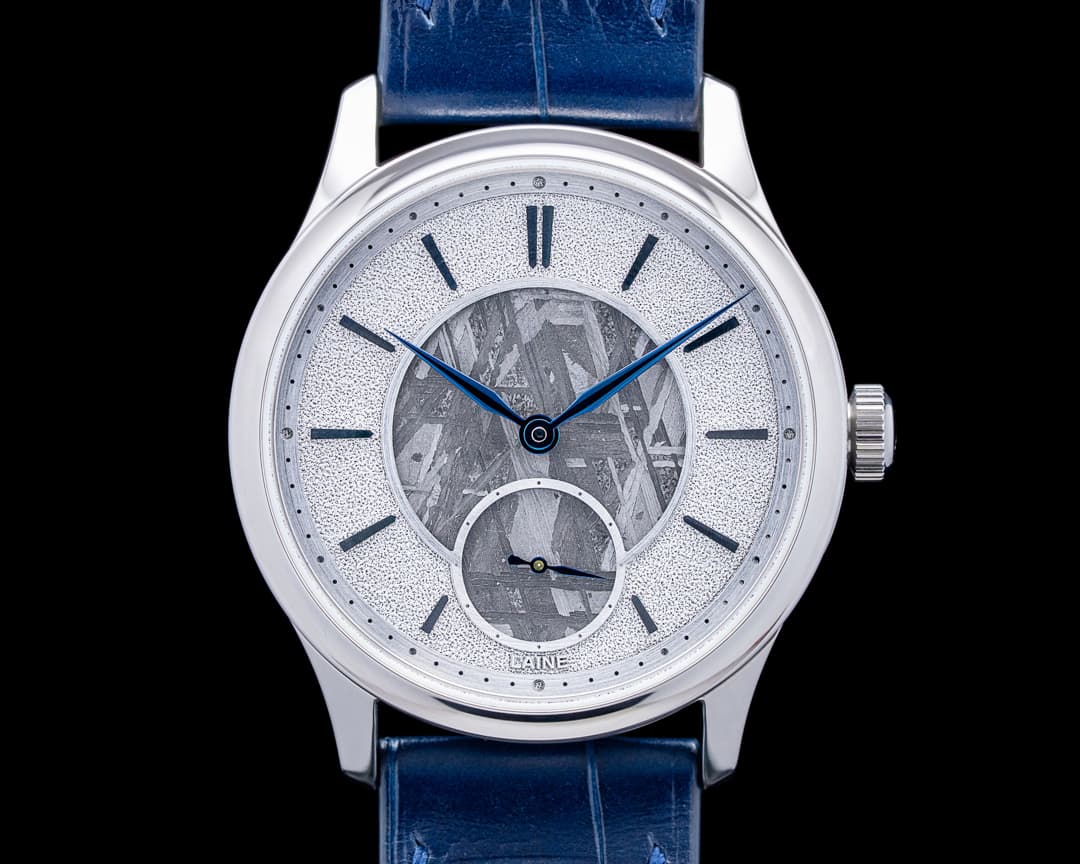 Laine V38 Meteorite SS Meteorite Dial