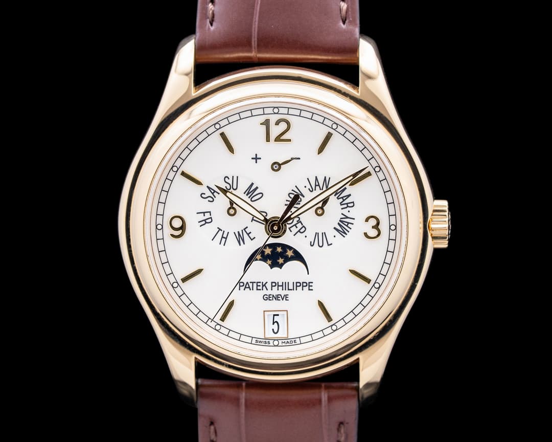 Patek Philippe 5146J Annual Calendar 18K Yellow Gold Cream Dial