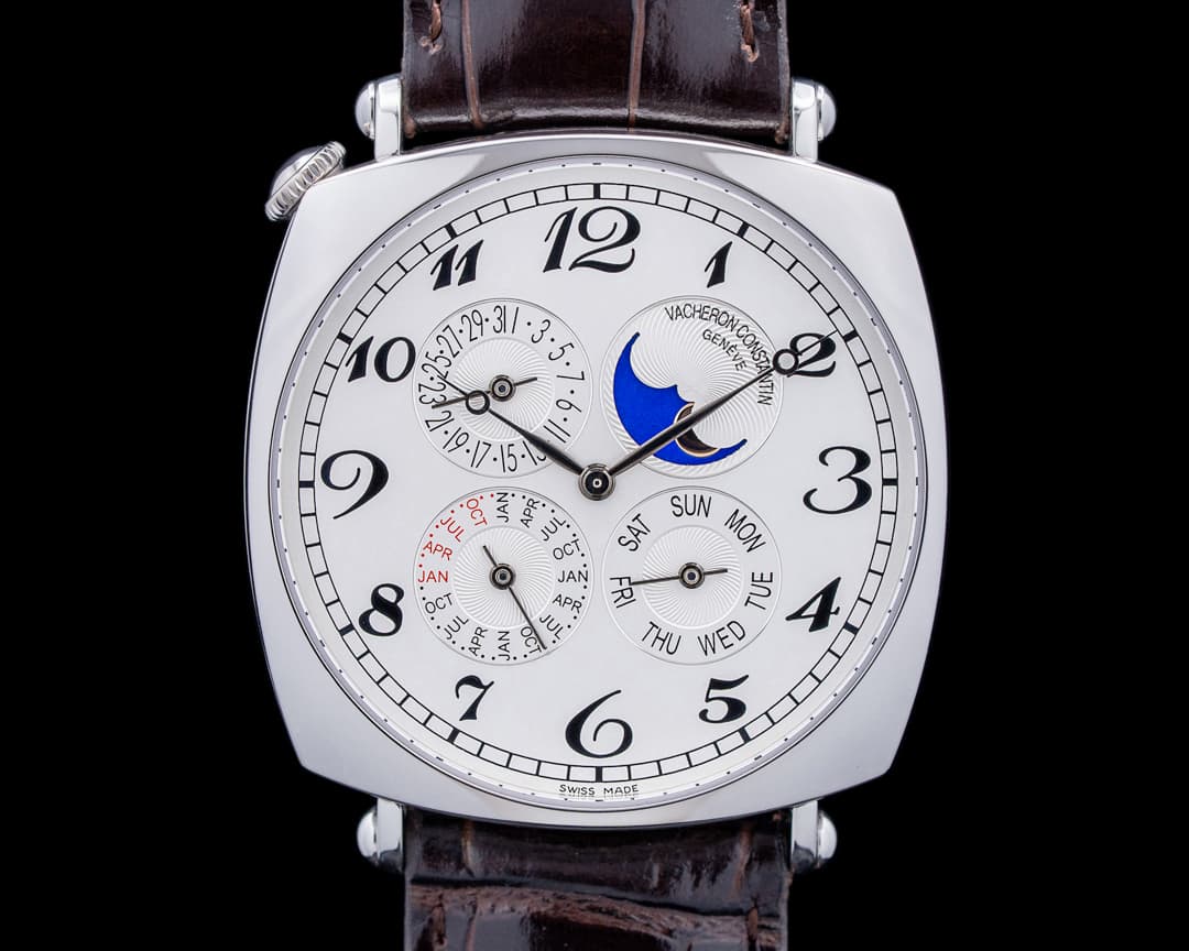 Vacheron Constantin American 1921 Perpetual Calendar Platinum Silver Dial LIMITED RARE