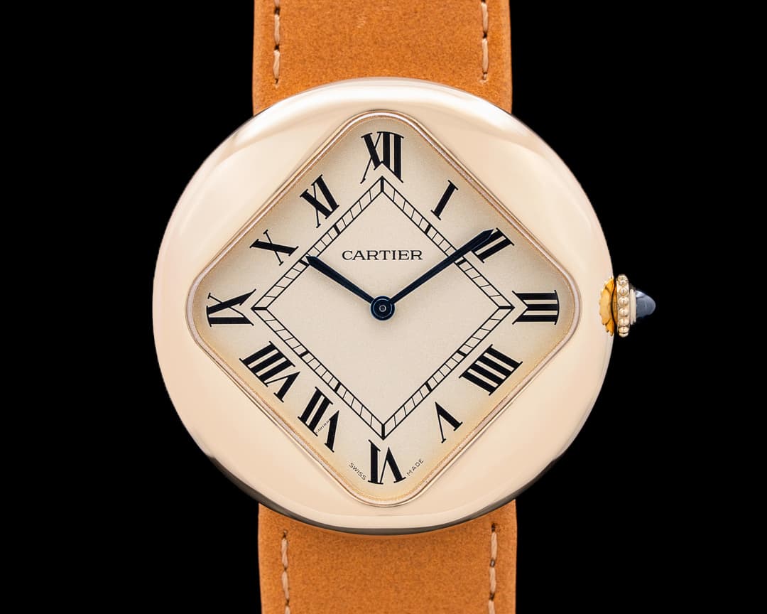 Cartier WGPB0003 Pebble 18K Yellow Gold LIMITED