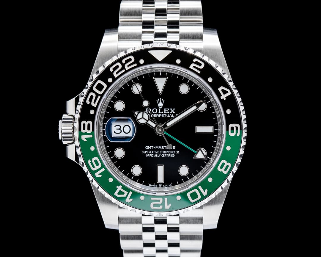 Rolex 126720VTNR GMT-Master II Left-Handed SS Black Dial 2025