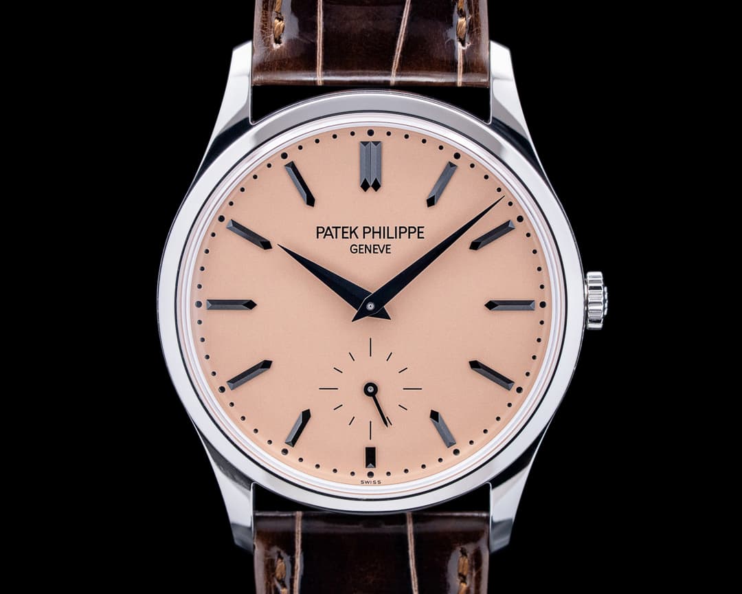 Patek Philippe 6196P-001 Calatrava Platinum Salmon Dial 2026 UNWORN