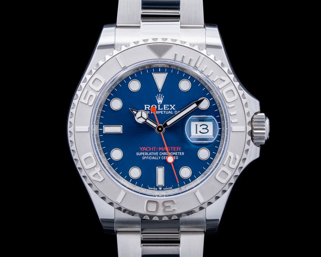 Rolex 126622 Yacht-Master Platinum Bezel SS Blue Dial 2026